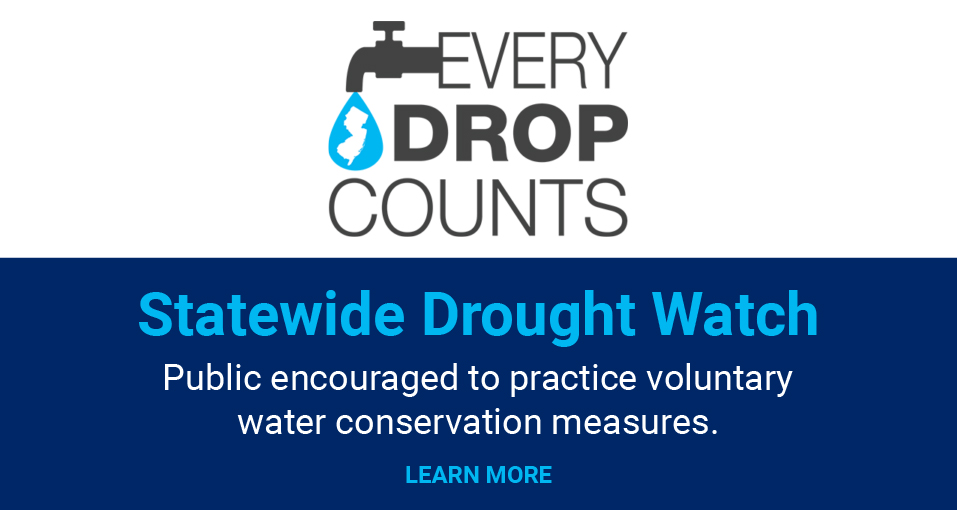 Statewide Drought Watch. Public encouraged to practice voluntary water conservation measures.